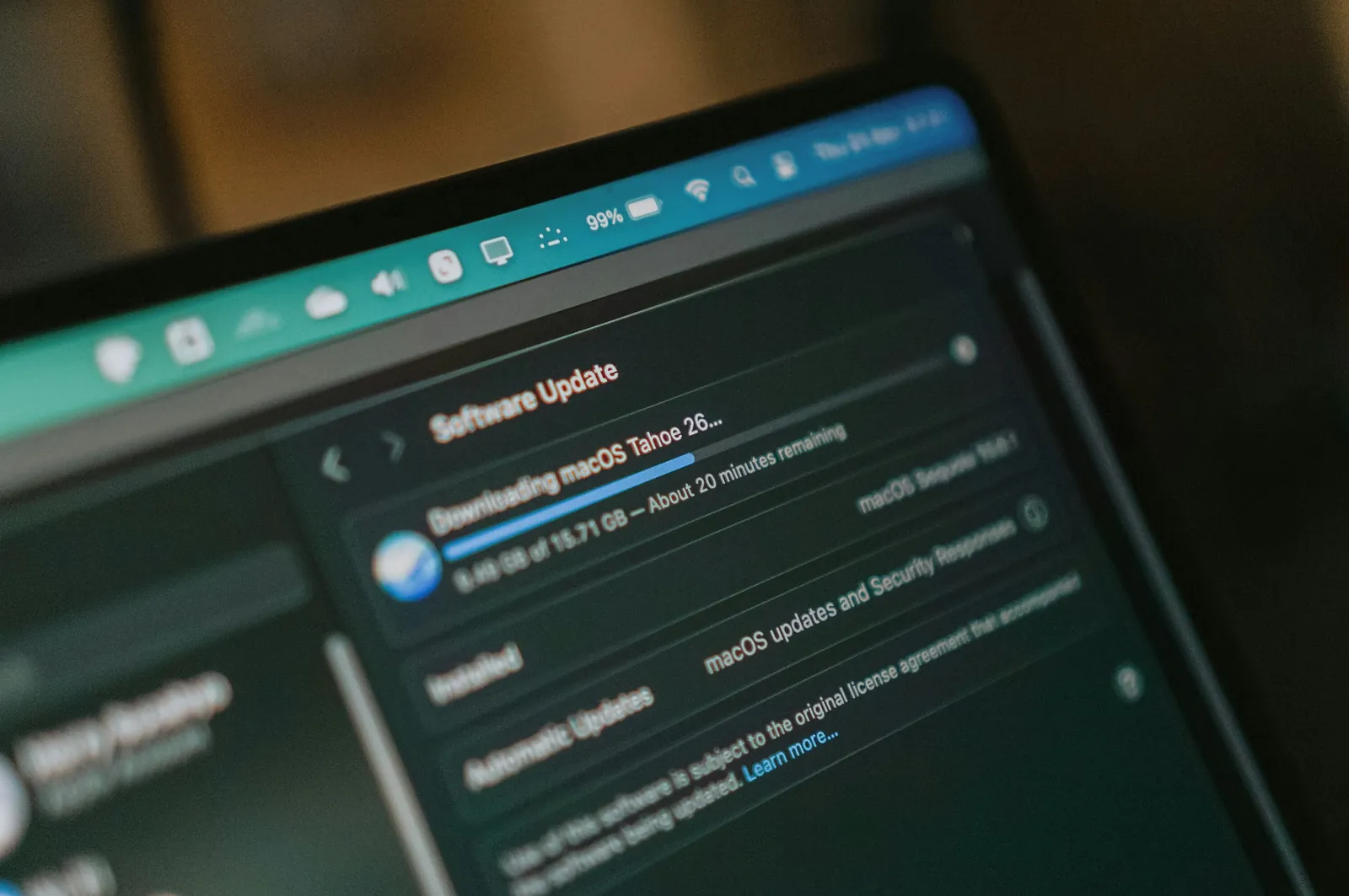 Mise à jour et réinstallation de macOS sur MacBook